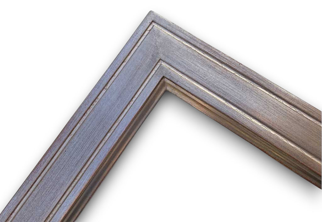 Argent usé dos noir