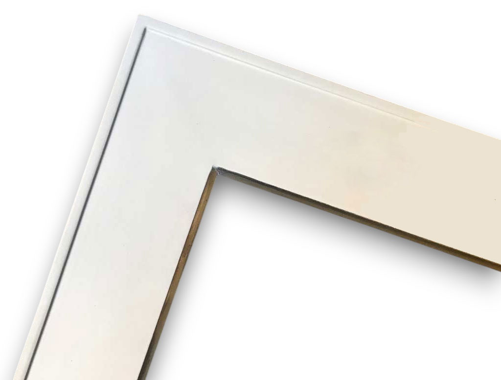 80 blanc congé argent