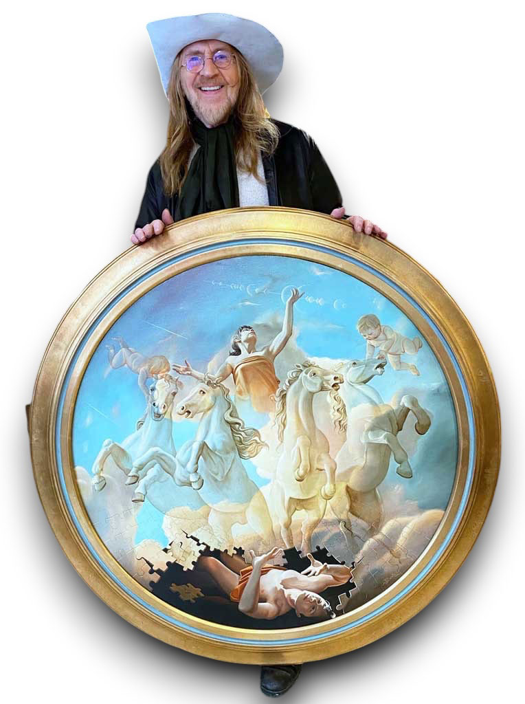 Or rainure vieux bleu (Pierre Grenier)